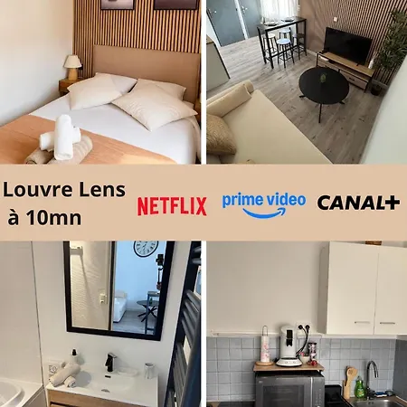 아파트 La Maison Sable, Cosy Proche Louvre 렌스